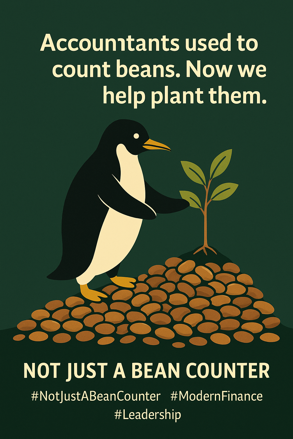 Accountants used to count beans. Now we help plant them.