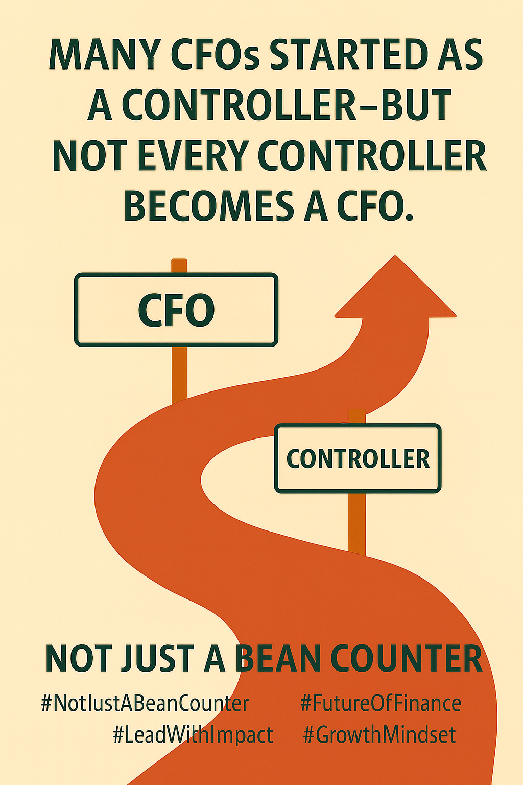 Many CFOs started as a controller—but not every controller becomes a CFO.