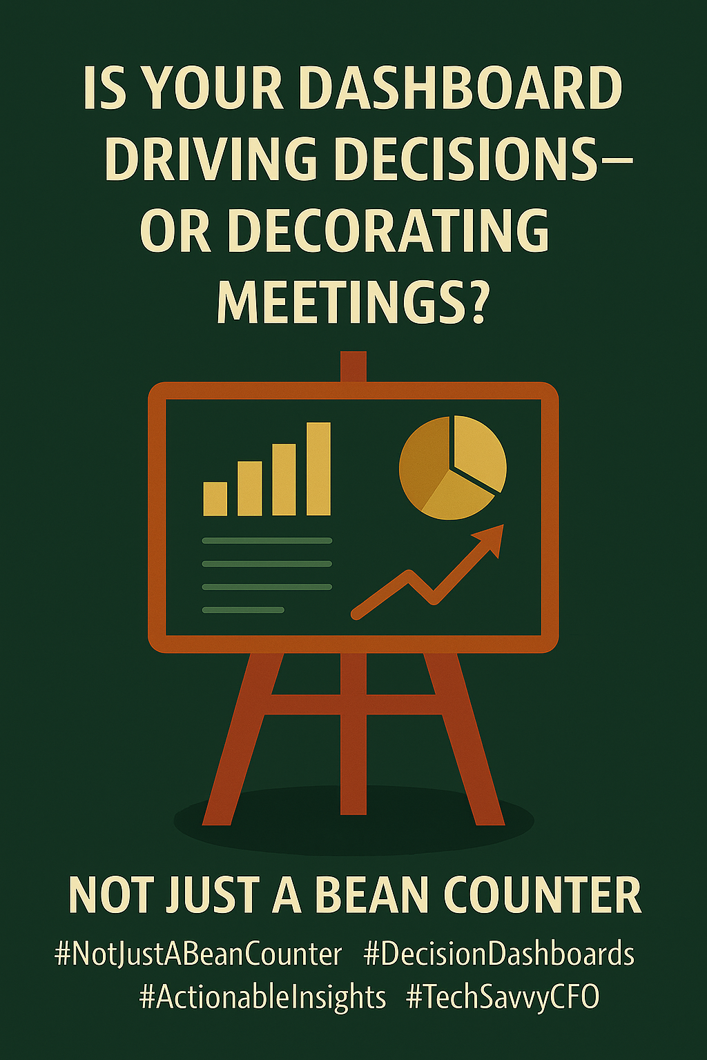 Is your dashboard driving decisions—or decorating meetings?
