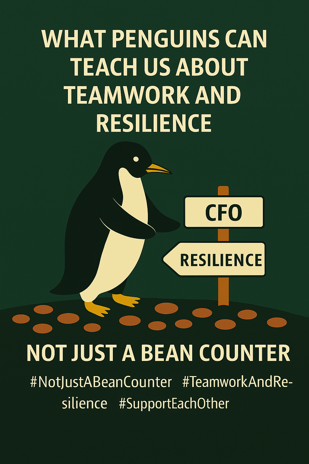 What penguins can teach us about teamwork and resilience.